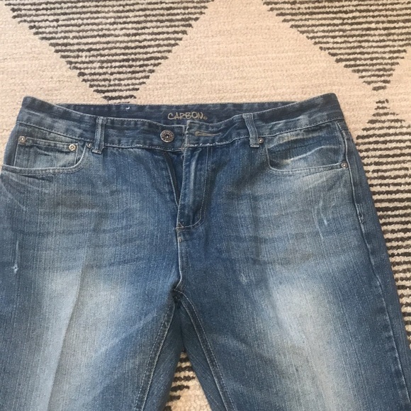 Carbon Blue Denim Jeans size 34 x32 - Picture 2 of 9